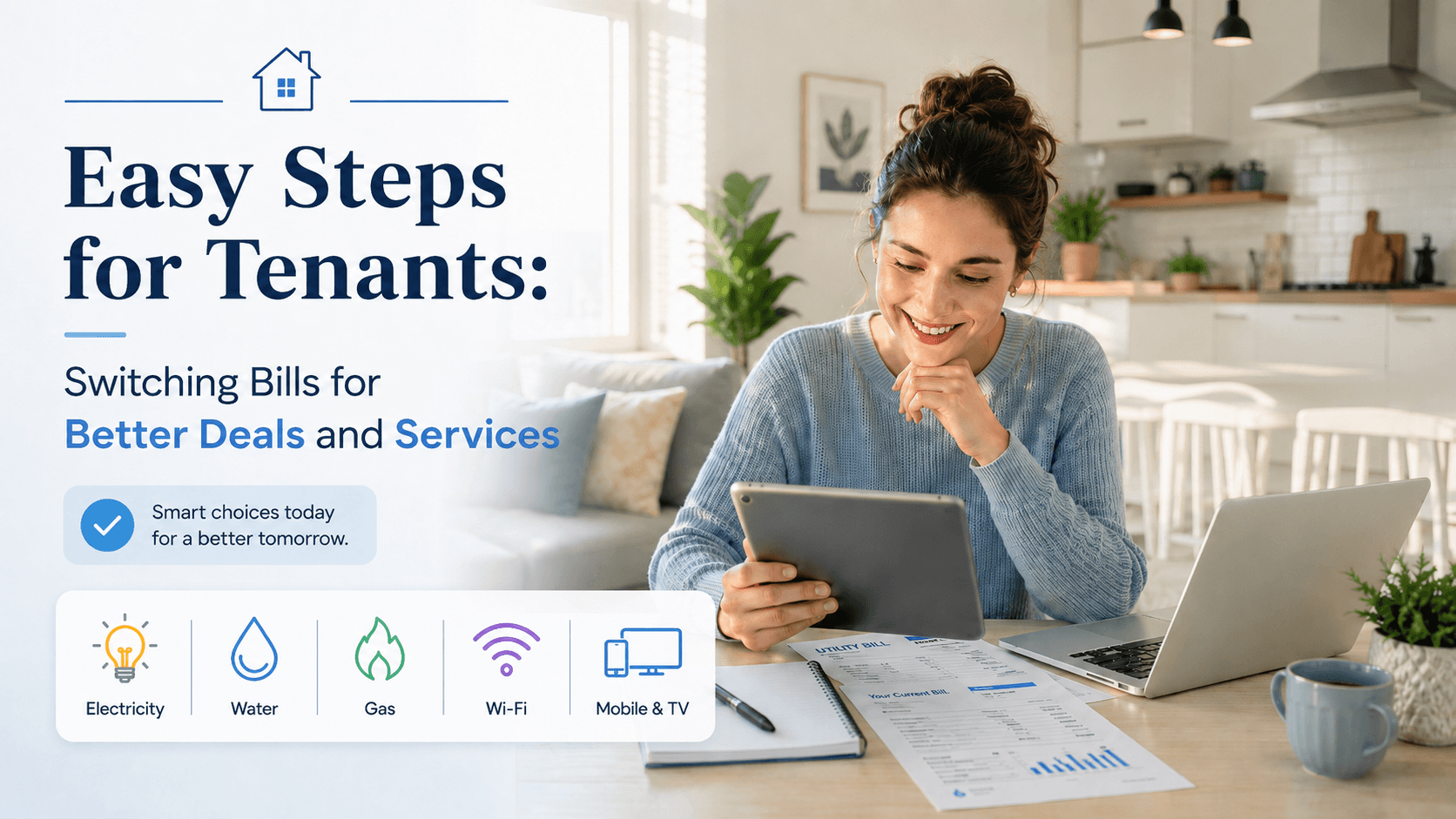 Easy Steps for Tenants: Switching Bills for Better Deals and Services