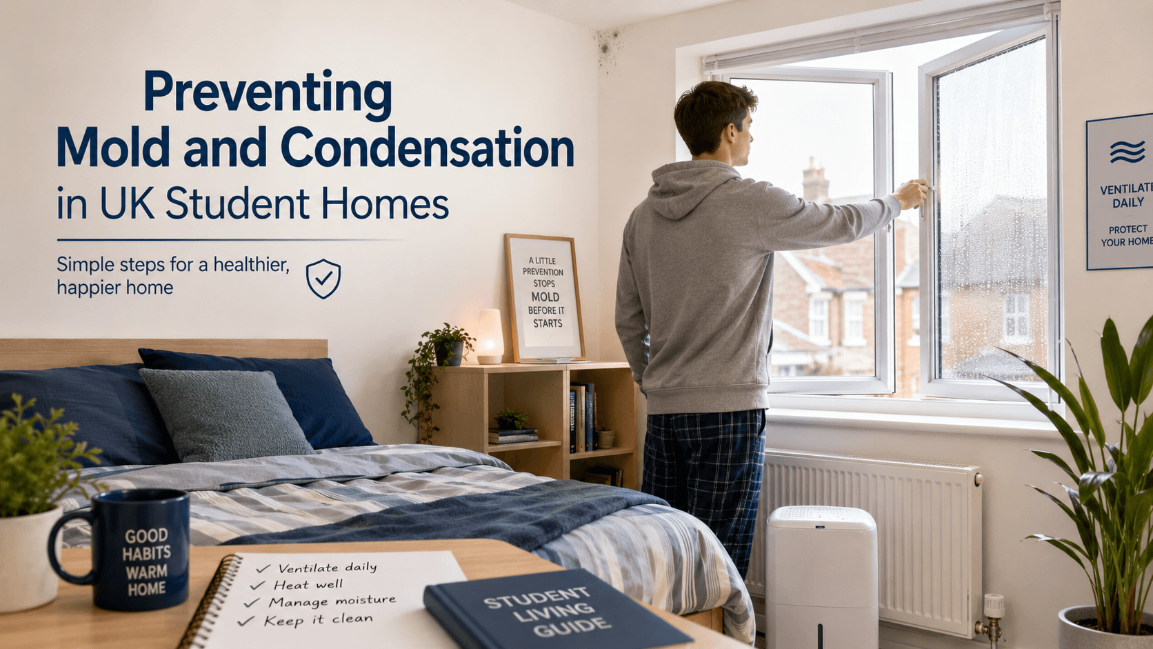 Preventing Mold and Condensation in UK Student Homes